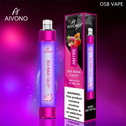AIM fire airflow control disposable vape device
