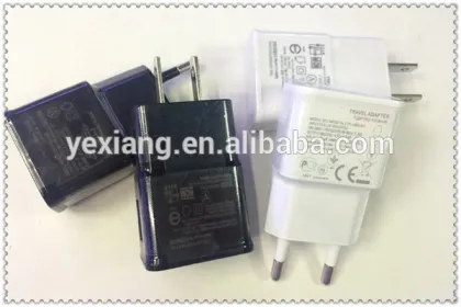 factory wholesale EU/US smart mobile phone charger for samsung quick charger
