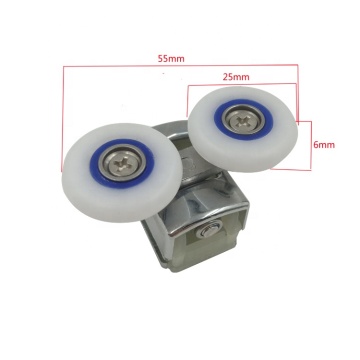 GUIDA 712010 Stainless Steel Pulley Shower Cabinet Rollers and Sliding Hanging Door Wheels: Enhancing Your Shower Experience