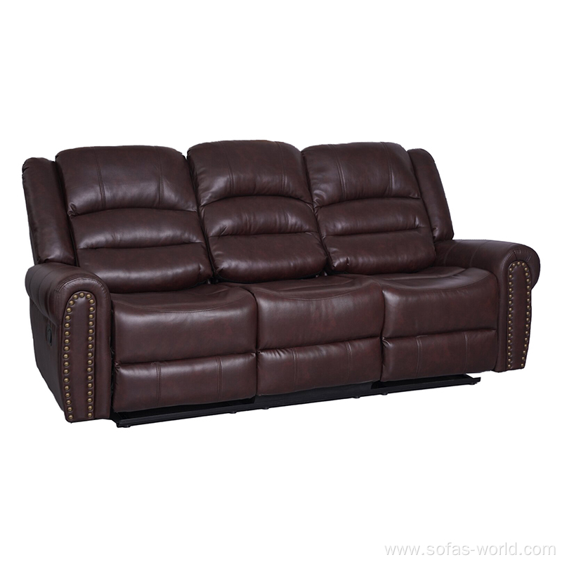 Furniture Sofa Set Recliner With Rocker & Glider