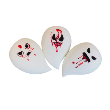 Halloween Ghost Vegan Beauty Sponge - Latex-Free Makeup Blender with Logo Printing