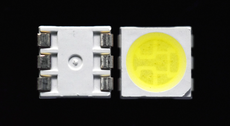 White LED 5050 SMD LED with cool white color temperature CCT