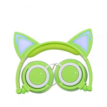 Cuffie per bambini Cat-Ear regalo di compleanno con luce a LED