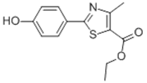 5-Thiazolecarboxylicacid, 2-(4-hydroxyphenyl)-4-methyl-, ethyl ester CAS 161797-99-5