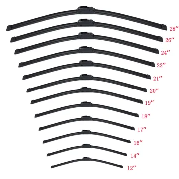 Silicone Windshield Wiper Blades 14''-28''inch - Auto Accesorios Para Auto