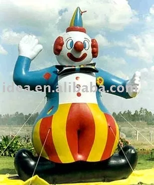 Inflatable Clown, inflatable party clown, inflatable mascot