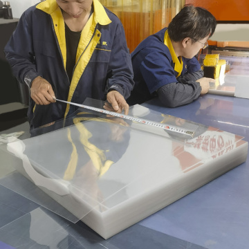 Transparent Plastic pet sheet uses