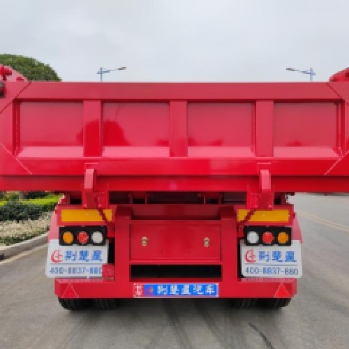China 10.5m back dump dump truck Supplier