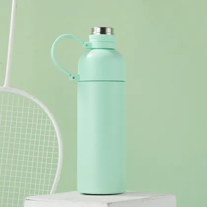 500ml Detachable Sport Water Bottle Double Wall Insulated Vacuum Flask Outdoor Customizable Water Flask Bottle Custom Flask