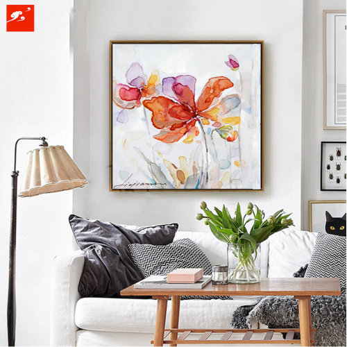 Poster Flower Wall Picture Canvas Oil Painting