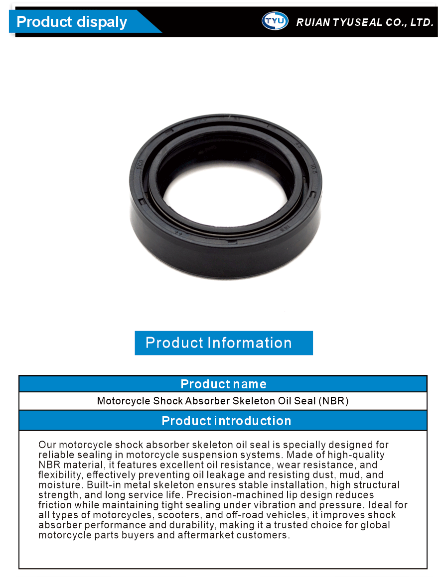 shock absorber oil seal motorcycle