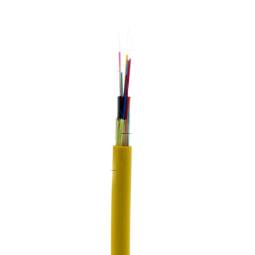 12-Core Indoor Micro Fiber Optic Cable, 3mm Outer Diameter