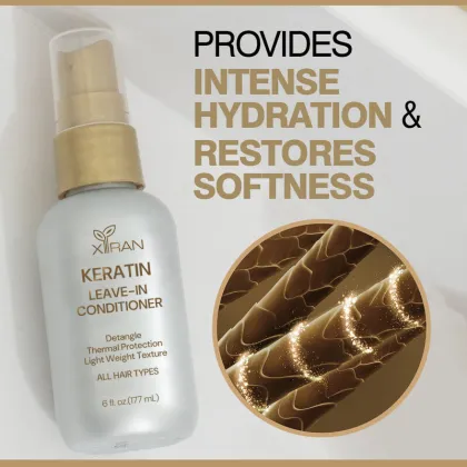 Custom Deep Repair Keratin Leave-In Conditioner for Curly Hair