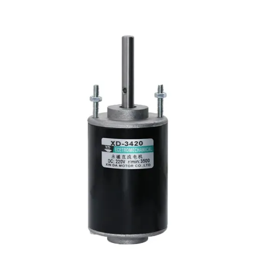 30W 110V/220V DC Motor: High-Speed 3500rpm, Adjustable CW/CCW, Extended Shafts - Micro Motors
