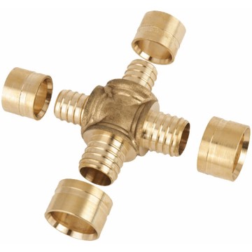 Fittings With Sliding Ring For PEX Pipe