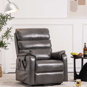 Elderly Headrest Power LumbarSupport Lay Flat Recliner Chair