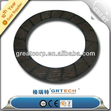 Woven Clutch Facing and Clutch plate, clutch facing and rivets
