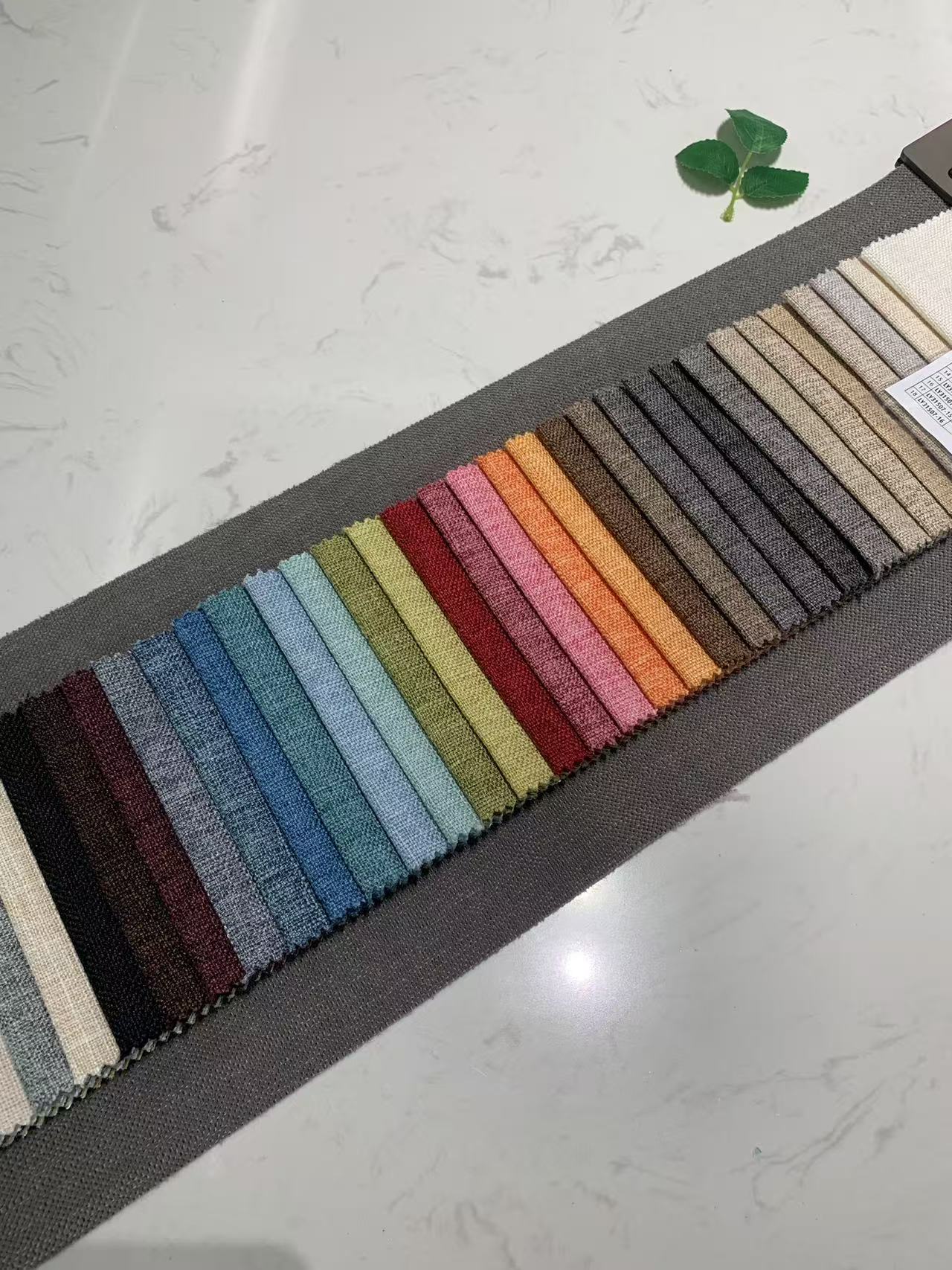 Linen Material Sofa Fabric