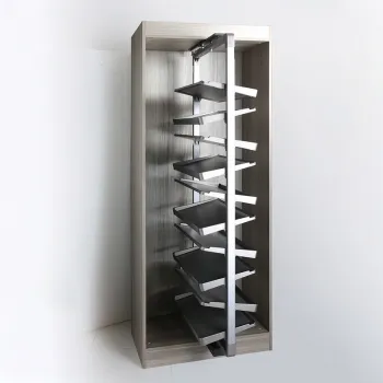 Metal Multi Layer Rotating Shoe Cabinet for Home: Storage Organizer & Shoe Rack