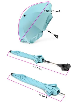 Fulton Baby Walker with Portable Umbrella Clamp