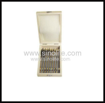 Drewna płaski pik Bit 8pcs rozmiar 13-16-19-20-22-25-32mm, długość 152mm, szybki chwyt zapakowane w drewniane pudełko