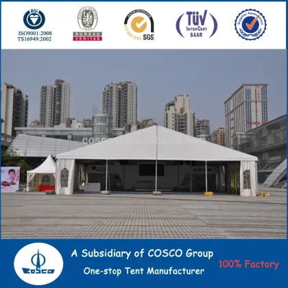Strong wind loading garden tent 20x45m