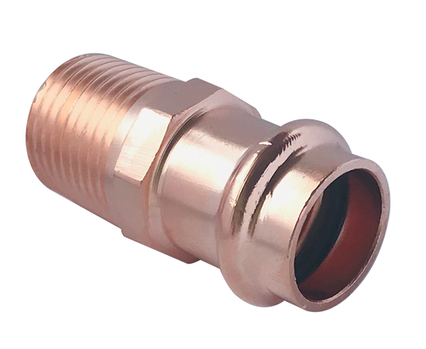 Copper Press Male Adapter