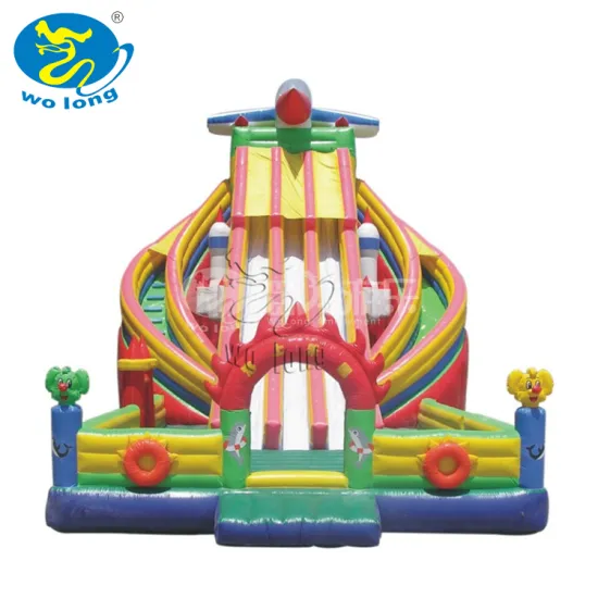 Outdoor Entertainment Children Kids Slide Inflatable Jumping Castle