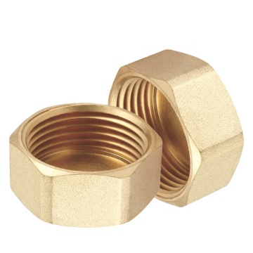K710 Raccordi per cappelli esagonali in ottone con filo interno: accessori per cappelli in metallo
