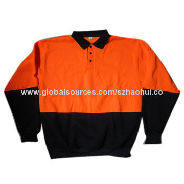 Work clothes, polo collar