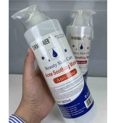 Organic Beauty Anti-Acne Toner with Vitamin C Whitening Moisturizer