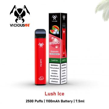 Electronic Cigarette Disposable Vape Pen 2500Puffs