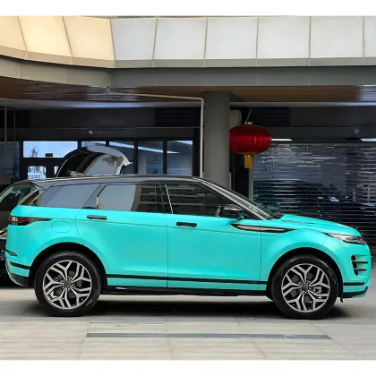 Metal Tiffany Car Wrap