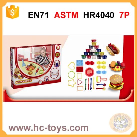 2015 hot, colour dough set, preschool kid toy, educational dough toy, DIY toy for kid