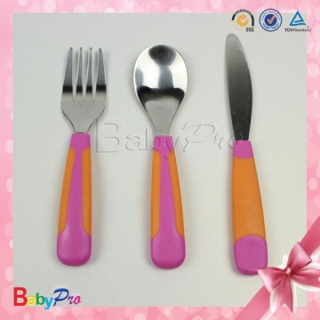 Promotion High Quality Chinese Baby Feeding Product Stainless Steel Cutlery Set