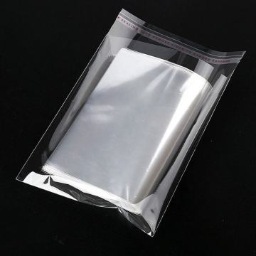 Factory Direct Transparent Cellophane Clear Adhesive Packing LDPE Plastic Bags