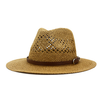 Wholesale Custom Color Handmade Woven Summer Casual Paper Caps for Men and Women
