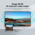 Thunderbolt 4 멀티 포트 8k60Hz 도킹 스테이션 10IN1