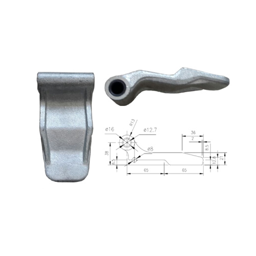 Charnière de porte de conteneur d&#39;expédition en acier forgé et soudé