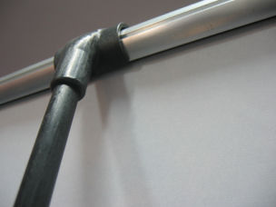 Aluminium Alloy High Precision Glossy Photo Paper L - Banner Stand For Indoor Display