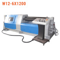 W12-6X1200 CNC Steel Hydraulic Plate Rolling Machine