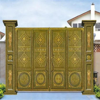 Aluminum Courtyard Entry Doors