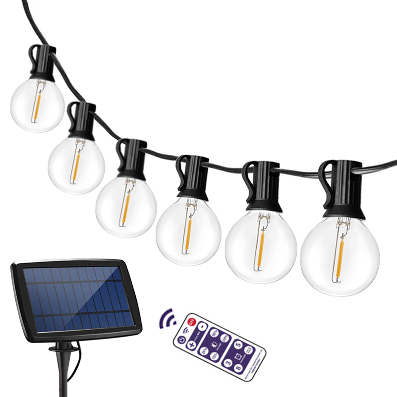 Solar String Light Outdoor Rechargeable