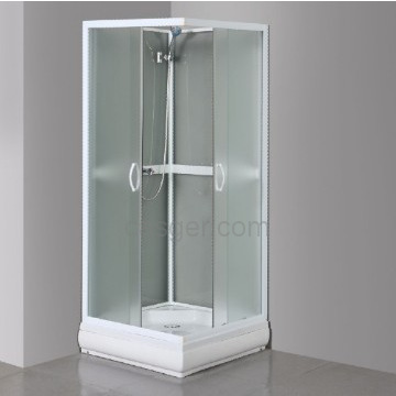 CE EN14428 トレイ シャワー筐体と背面ガラス高品質