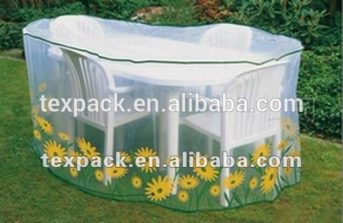 dust resistance waterproof plastic outdoor garden furniture cover