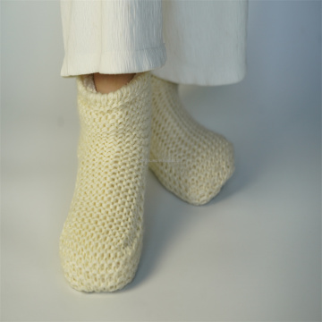 Winter Warm Women's Fuzzy Sherpa Fleece Slipper Socks with Antislip Lining