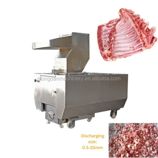 Big Capacity Dog Food Bone Crusher Machine