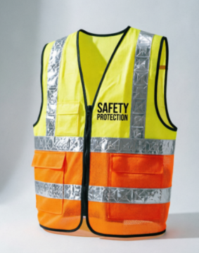Reflective vest safety traffic vest