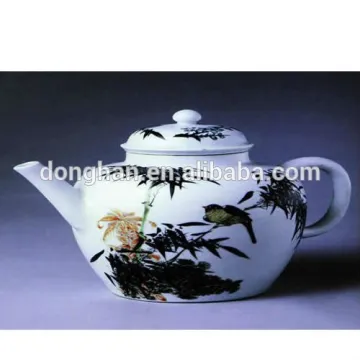 Chinese ancient design porcelain teapot