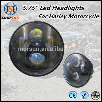 Harley Bike Led Headlights 5.75" motorcycle headlight Round led headlight for harley